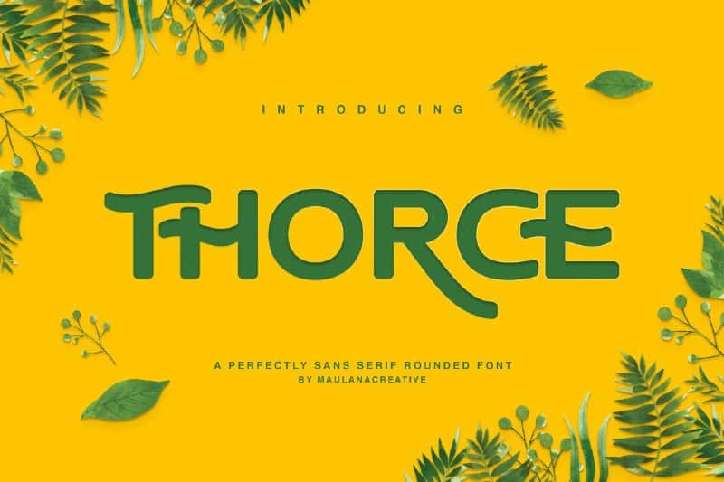 Thorce Font - Download Free Stylish Script Typeface