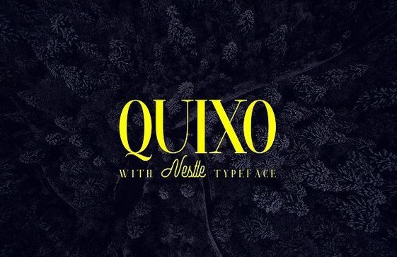 Free Quixo Nestle Font Download - Stylish & Versatile Typeface