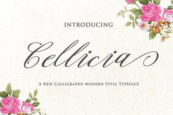 Download Cellicia Script Free - Beautiful Handwritten Font