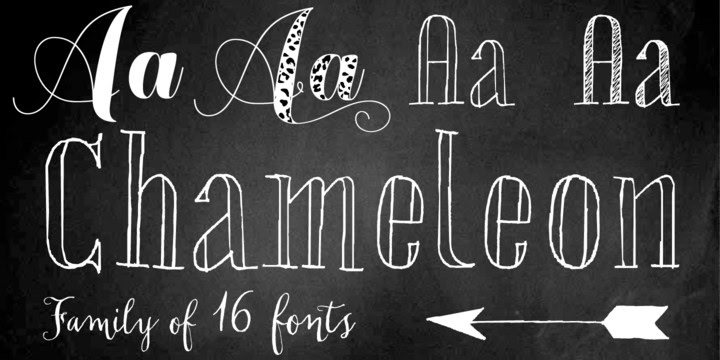 Download Chameleon Font Free - Stylish Versatile Typeface