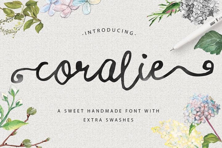 Download Coralie Font Free - Stylish and Versatile Typeface