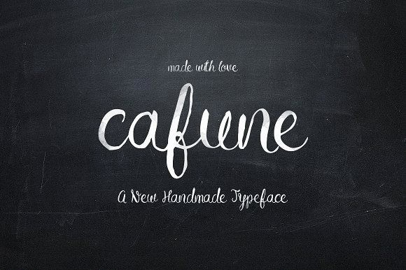 Download Cafune Font Free - Unique Handwritten Style