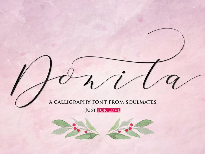 Download Donita Script for Free - Charming Handwritten Font