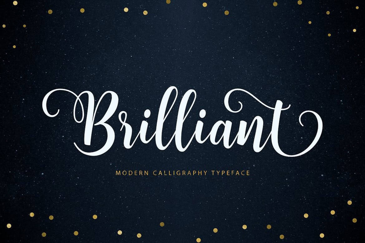 Download Brilliant Font Free - A Bold and Versatile Typeface