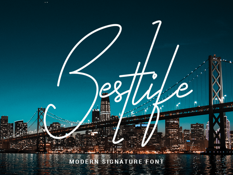 Download Bestlife Font Free - Vibrant and Modern Design