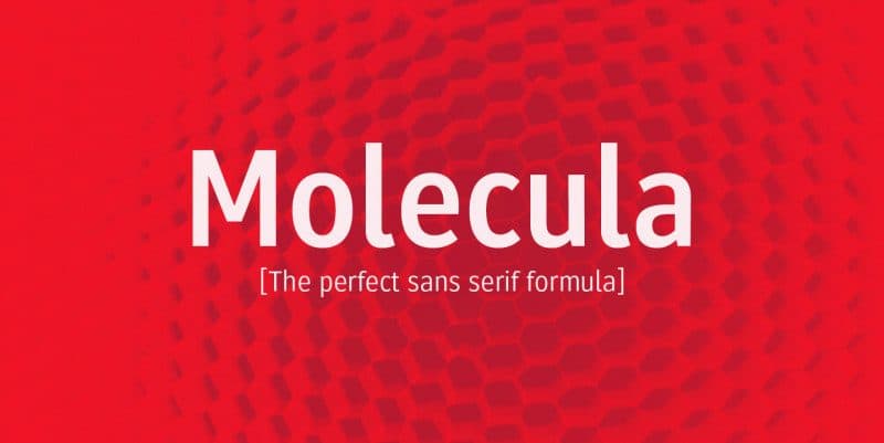 Download Molecula Font Free - Modern Geometric Typeface