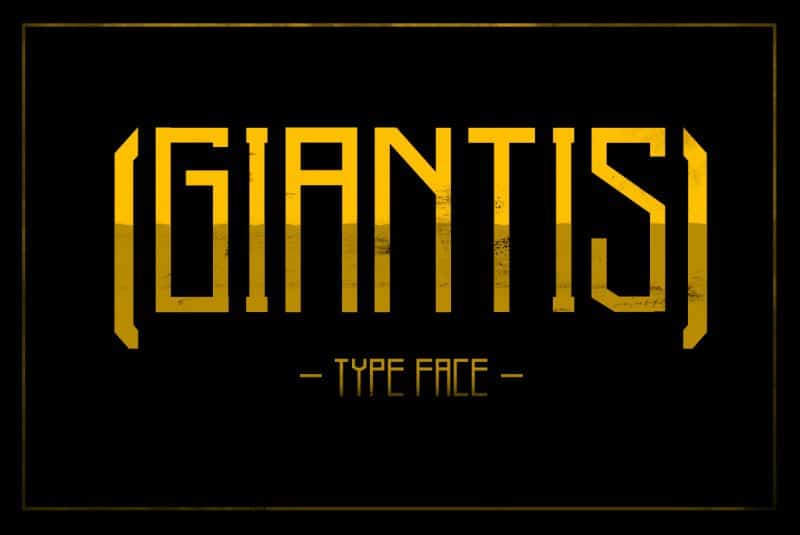 Download Giantis Font Free - Bold & Modern Typography