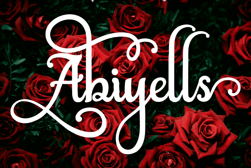 Download Abiyells Free - Stylish Modern Font for Creatives