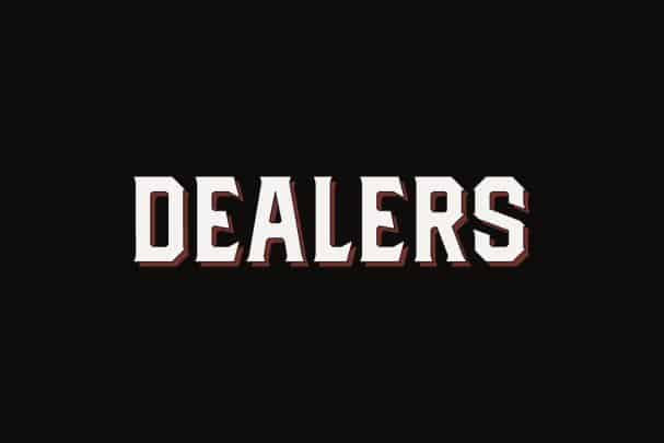 Download Dealers Font Free - Unique Retro Style Typeface