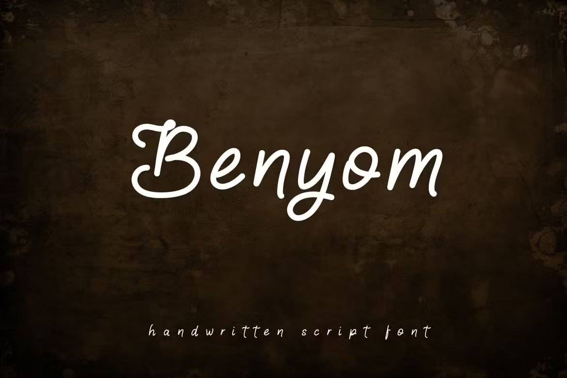 Download Benyom Font Free - Elegant & Versatile Typography