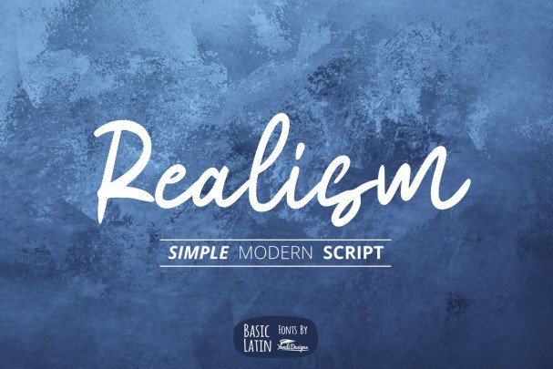 Download Realism Font for Free - Stylish & Versatile Design