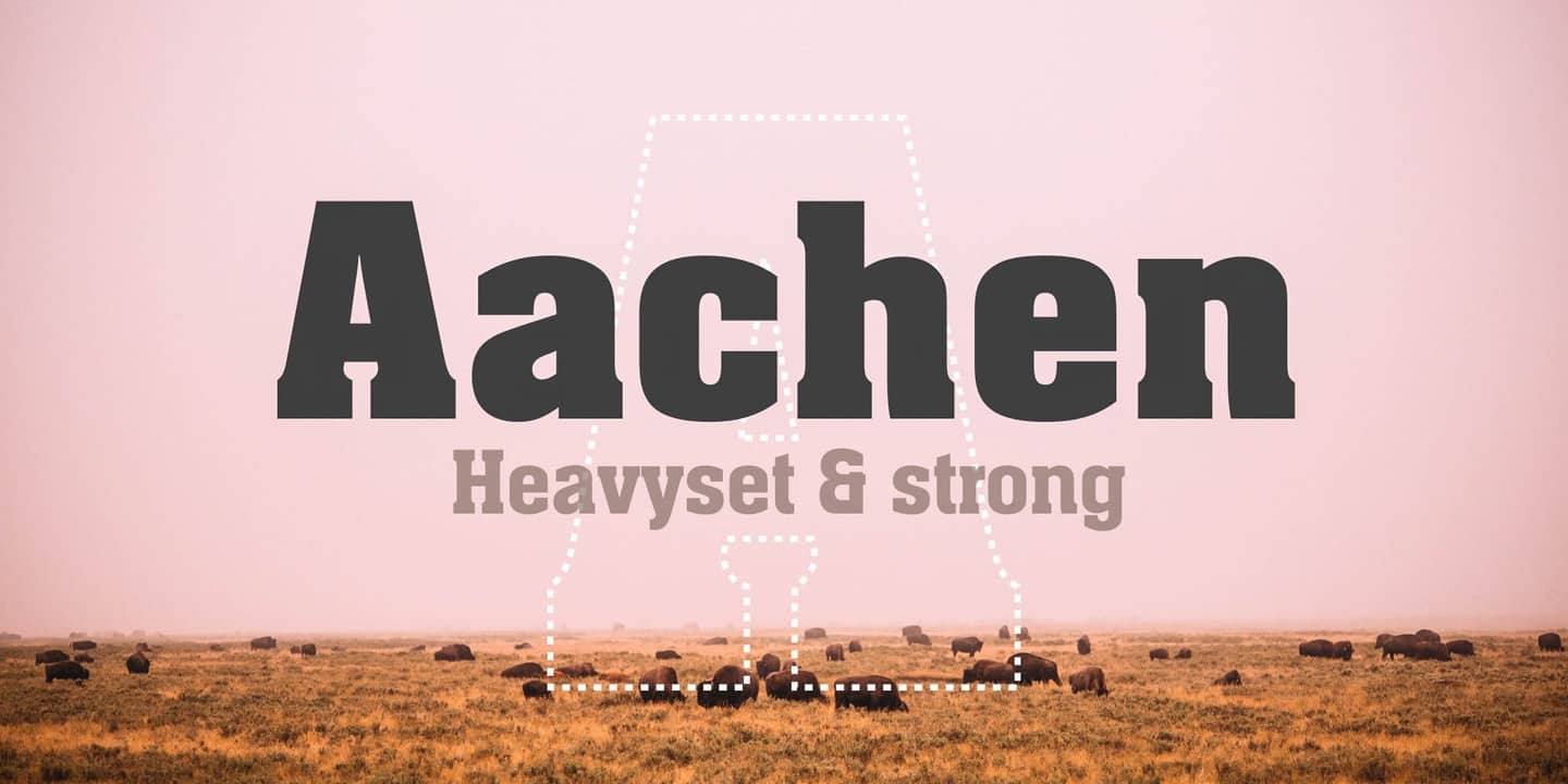 Download Aachen Font Free - Elegant Typeface for All Designs