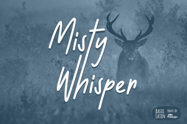 Скачайте бесплатно шрифт Misty Whisper - нежный стиль для ваших проектов