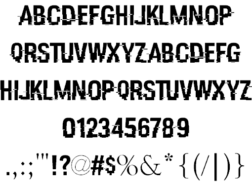 HACKED Schriftart kostenlos herunterladen - Kreative Typografie für Ihr Design