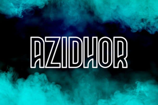 Download Azidhor Typeface Free - Modern and Versatile Font