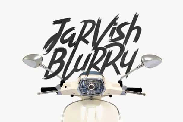 Download Jarvish Blurry Typeface Free - Unique Creative Font