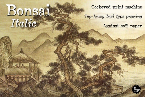 Laden Sie die Bonsai Schriftart kostenlos herunter - Kreatives Design für Ihr Projekt