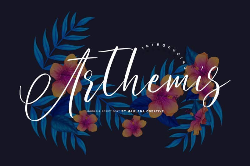 Download Arthemis Font Free - Captivating Display Typeface