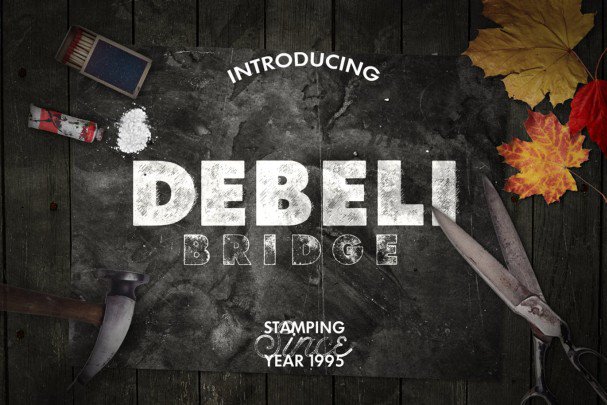 Download Debeli Typeface Free - Stylish and Bold Design