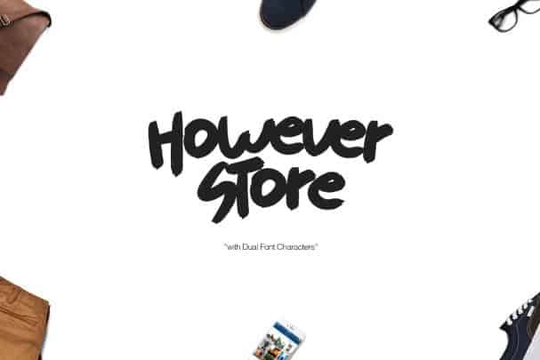 Download However Store Font Free - Versatile Design Style