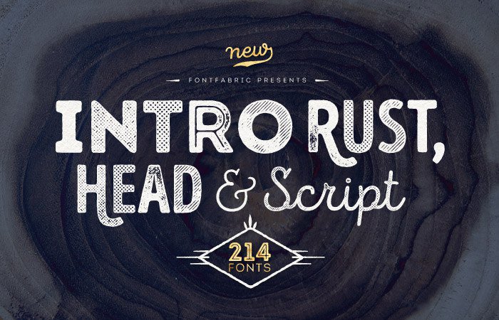 Download Introrust Font Free - Unique Rustic Style