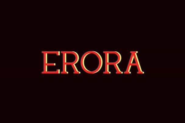 Download Erora Font Free - Stylish Modern Typeface