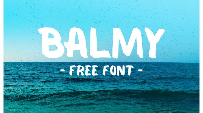 Download Balmy Font Free - Perfect for Creative Projects