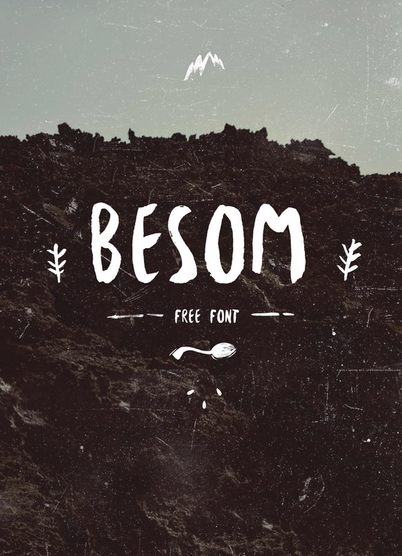 Download Besom Font Free - Unique Decorative Typeface