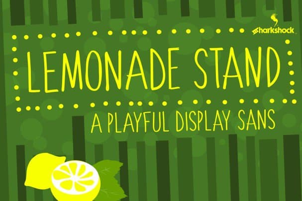 Download Lemonade Stand Font Free - Fun and Whimsical Style