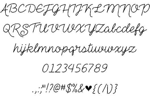 Download The Heart Maze Font Free - Unique Decorative Design