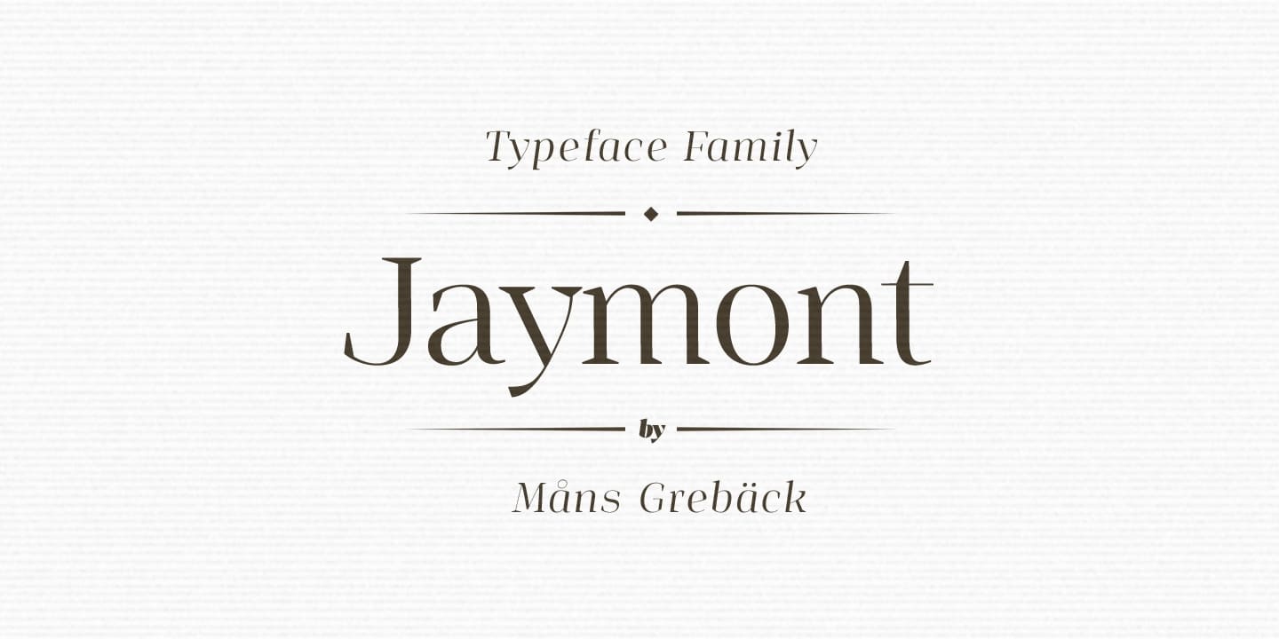 Download Jaymont Font Free - Stylish & Versatile Design