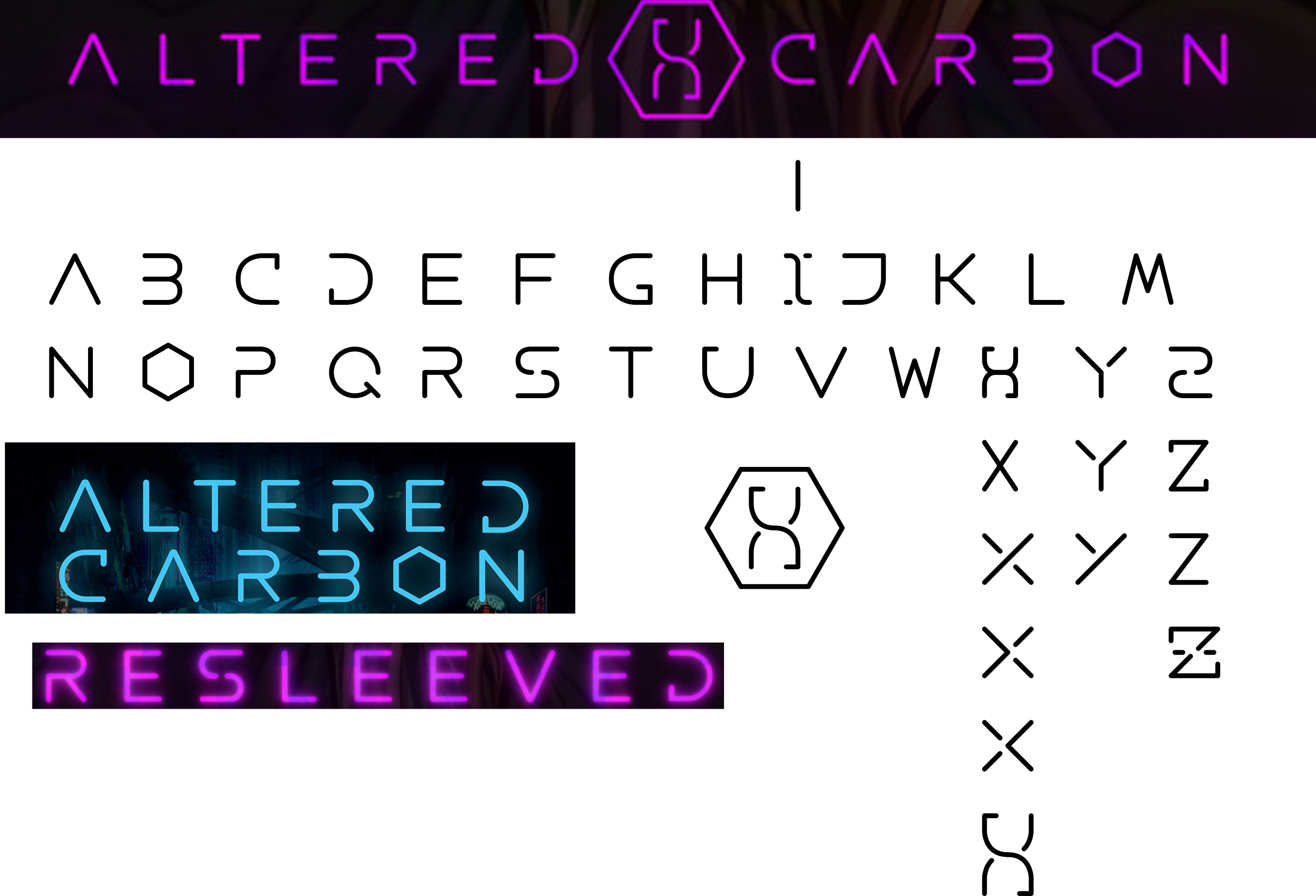 Download Altered Carbon Font Free - Futuristic Typography