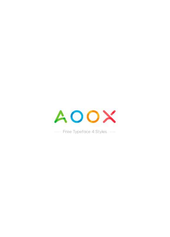 Download AOOX Font Free - Stylish & Versatile Typeface