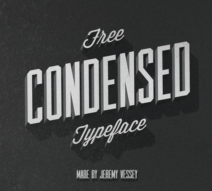 Free Download Cast Iron Condensed Font - Bold & Distinctive