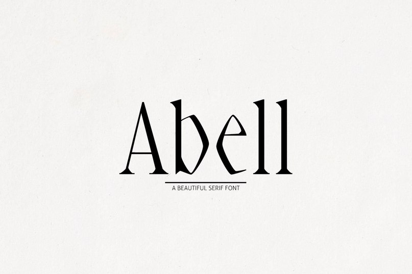 Download Abell Black Font Free - Bold and Contemporary Style