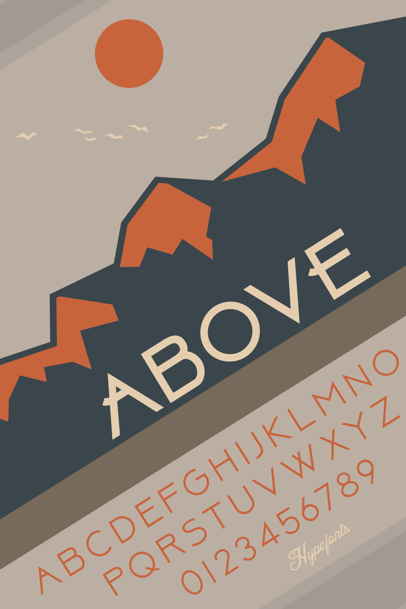 Download Above Font Free - Modern Versatile Typeface