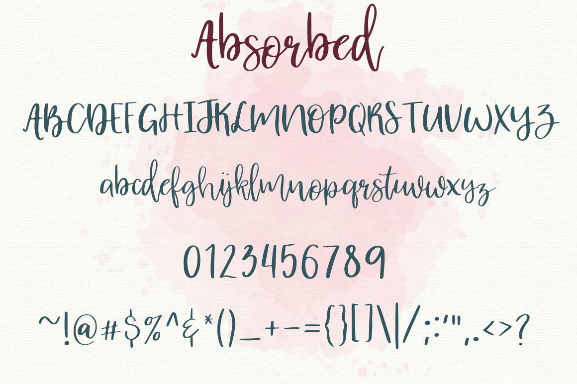 Download Absorbed Script Font Free - Elegant Handwritten Style