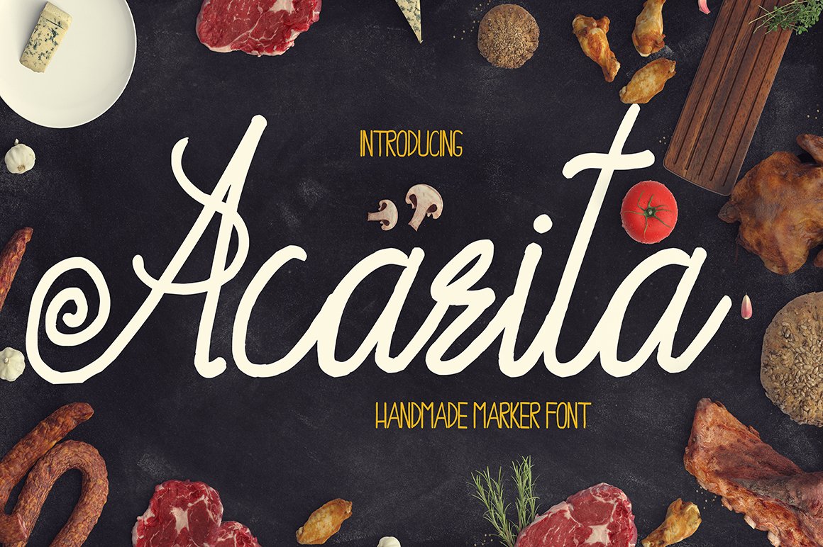 Download Acarita Font Free - Stylish Versatile Typeface