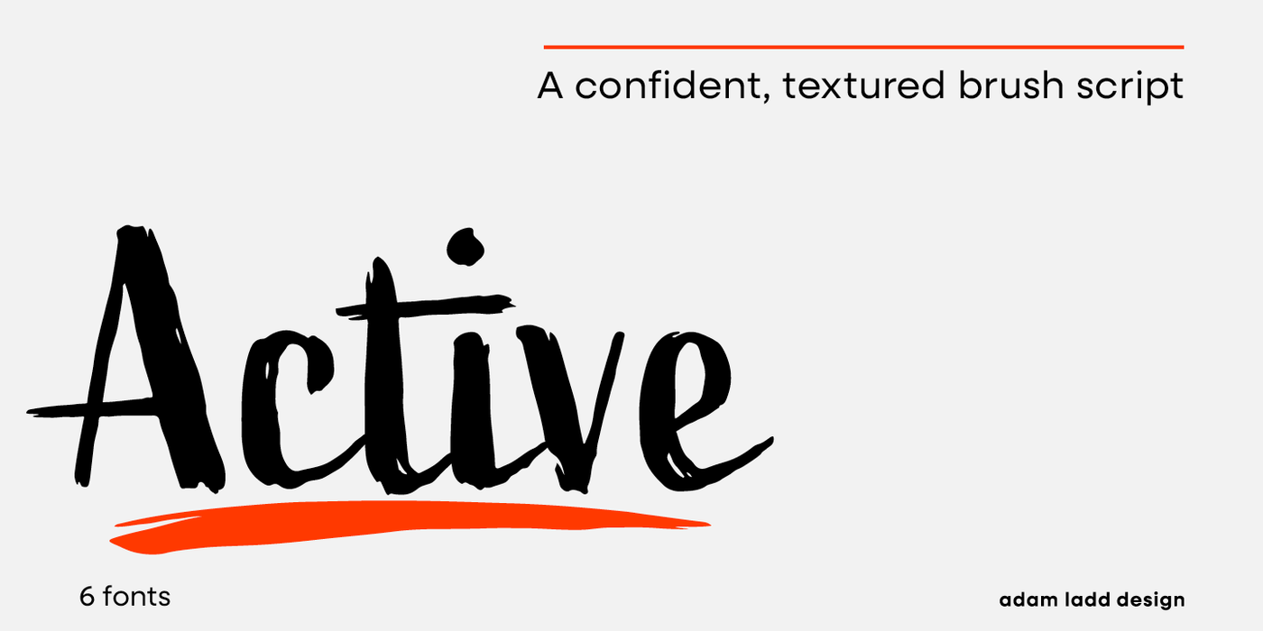 Download Active Family Font Free - Modern & Versatile Design