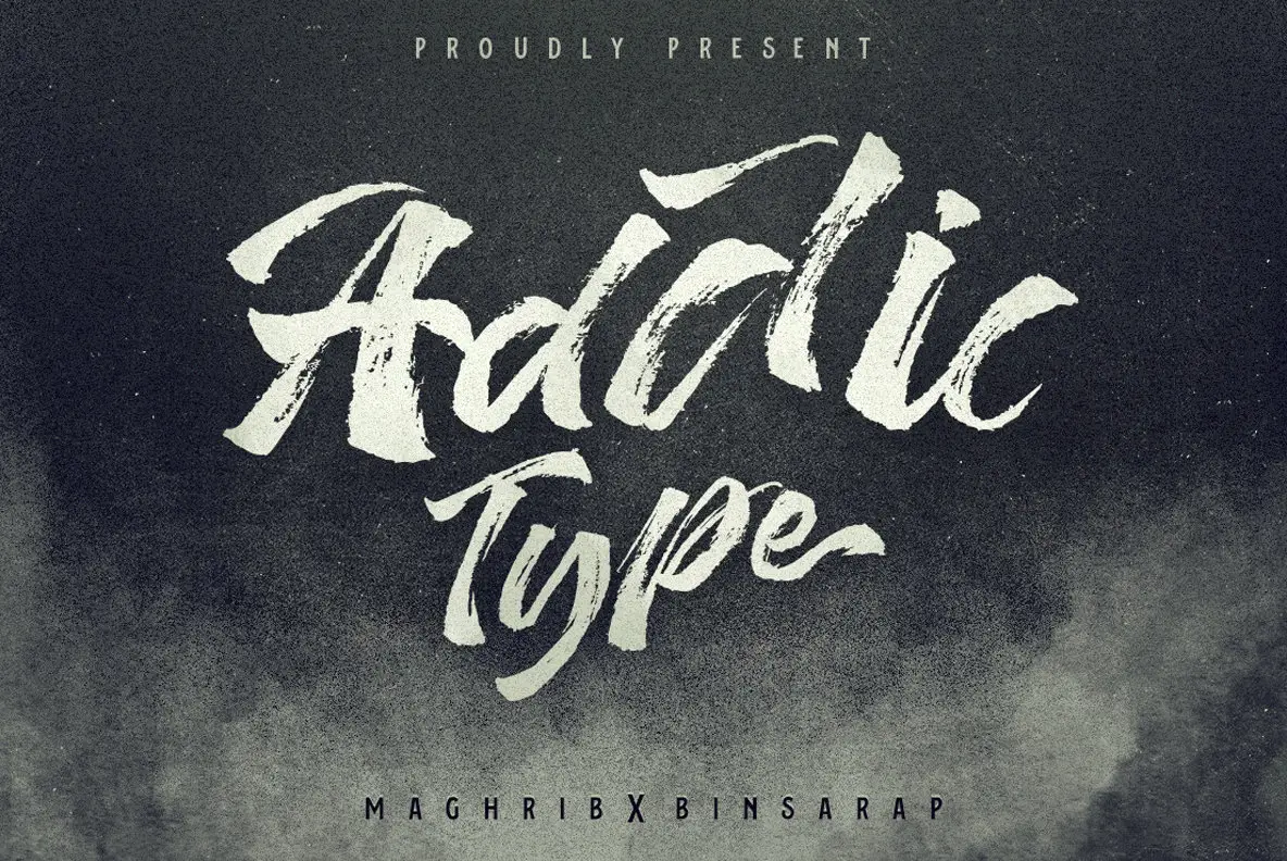 Download Addictype Font Free - Unique Creative Typeface