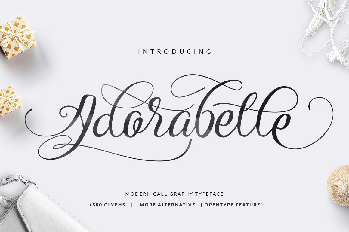 Download Adorabelle Font Free - Charming Script Style