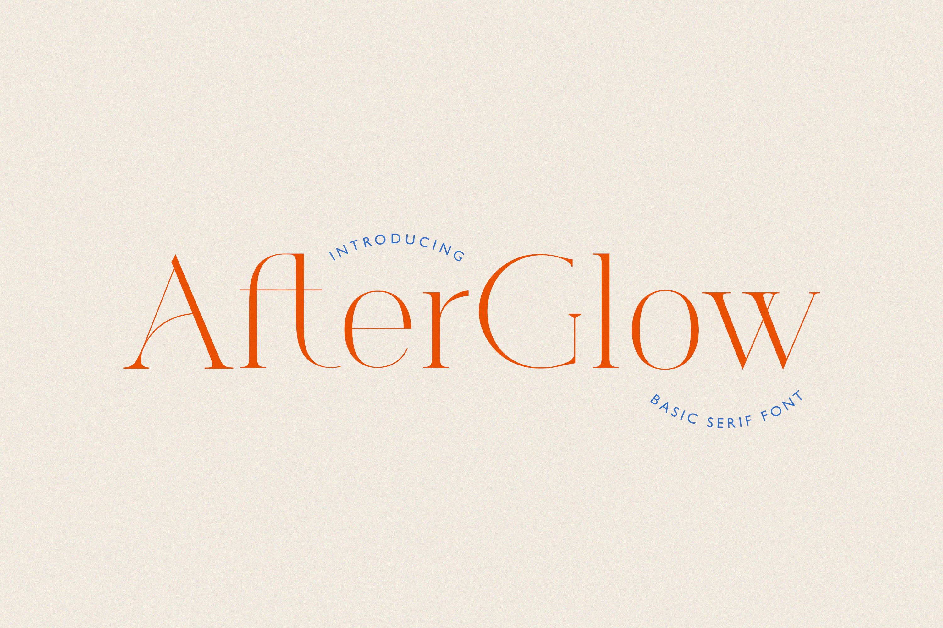 Download Afterglow Free - Stylish Script Font for Creatives