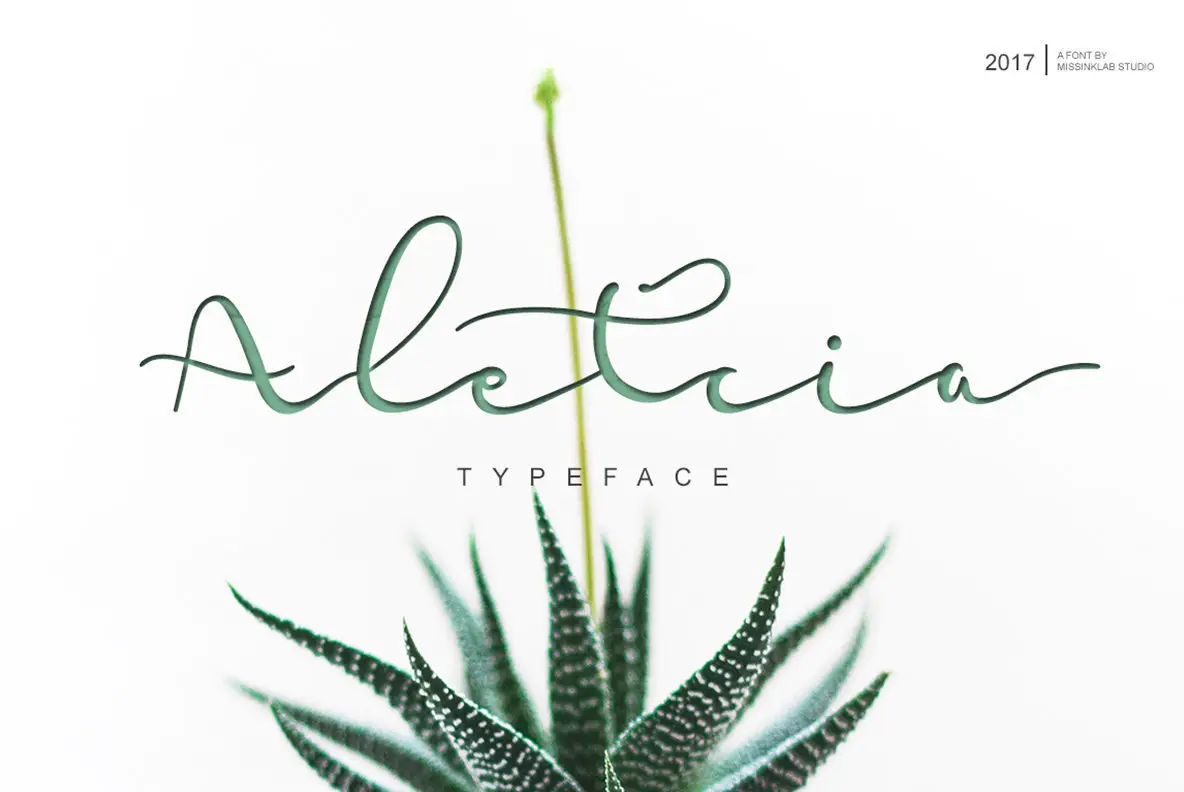 Download Aletcia Font Free - Stylish and Versatile Design