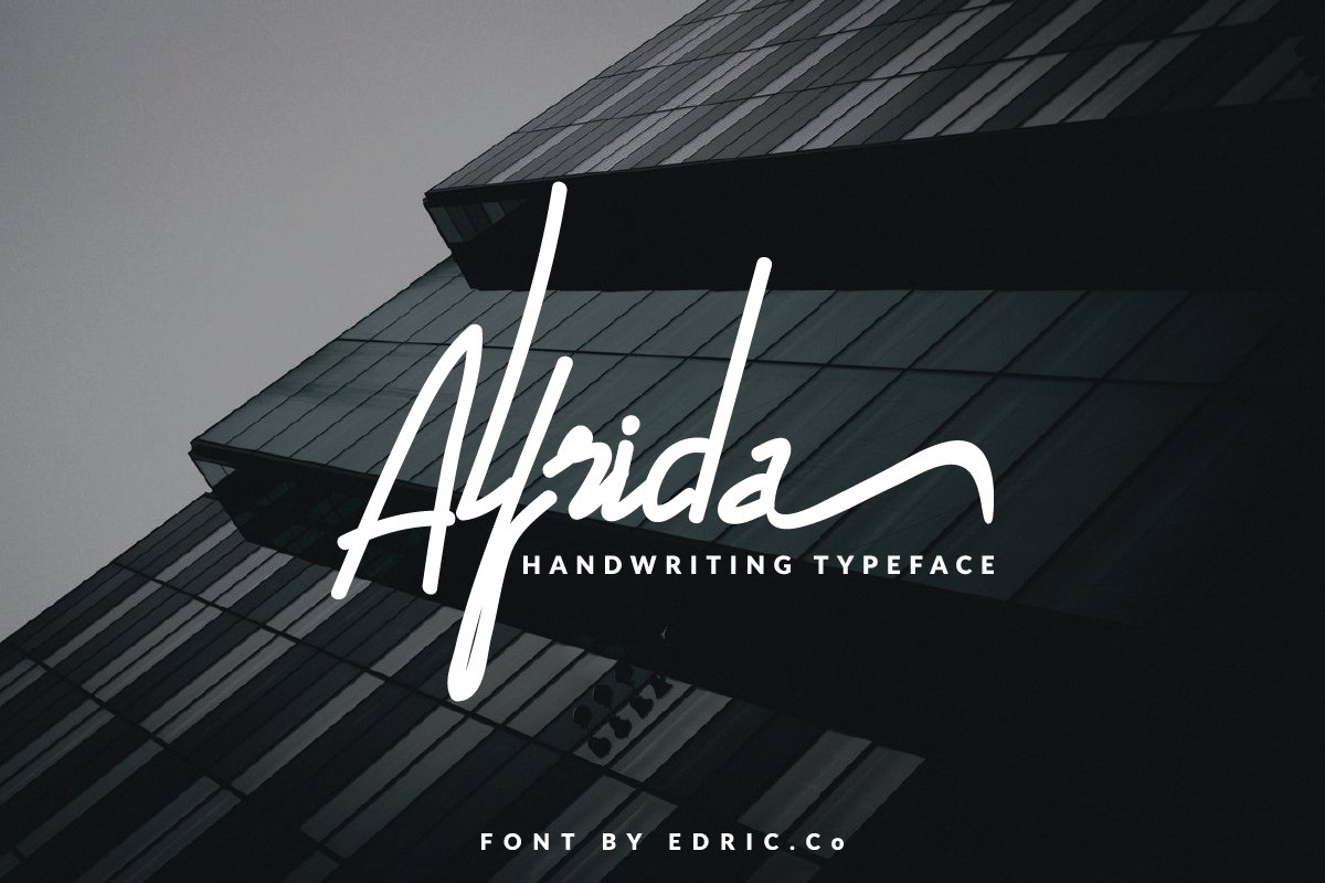 Download Alfrida Font Free - Elegant & Versatile Typeface