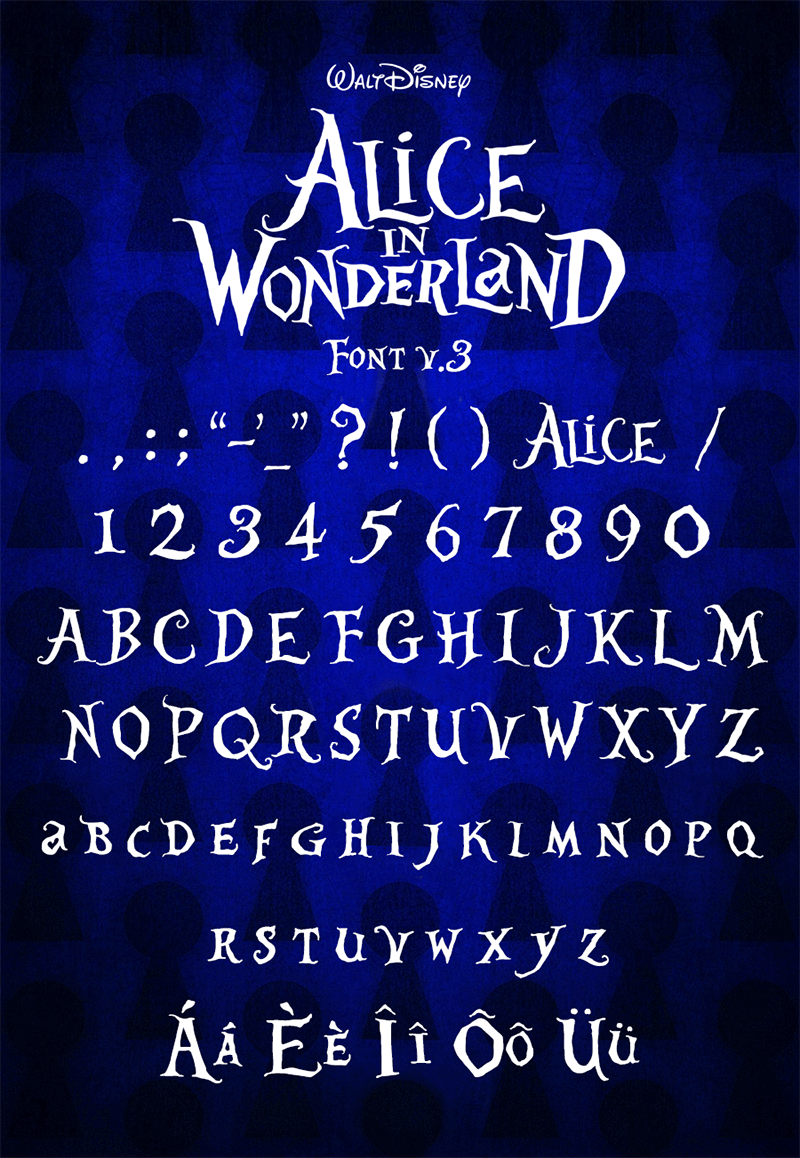 Download Alice in Wonderland Font Free - Whimsical Typography