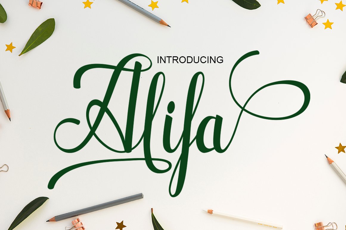 Download Alifa Font Free - Elegant and Modern Typeface