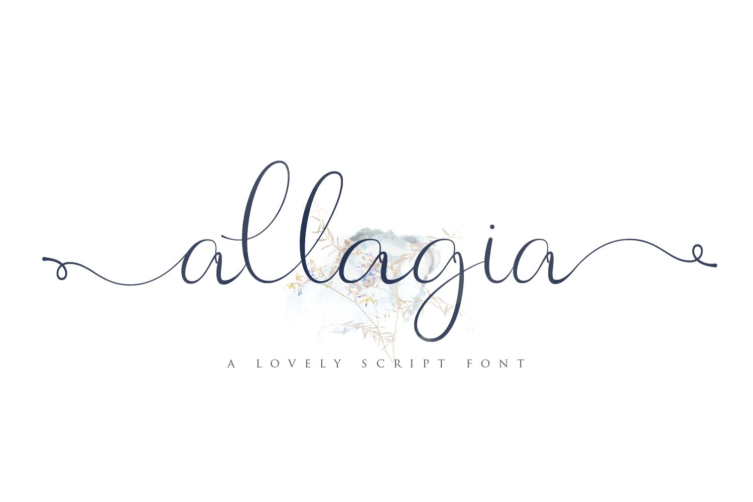 Download Allagia Font Free - Unique Decorative Style