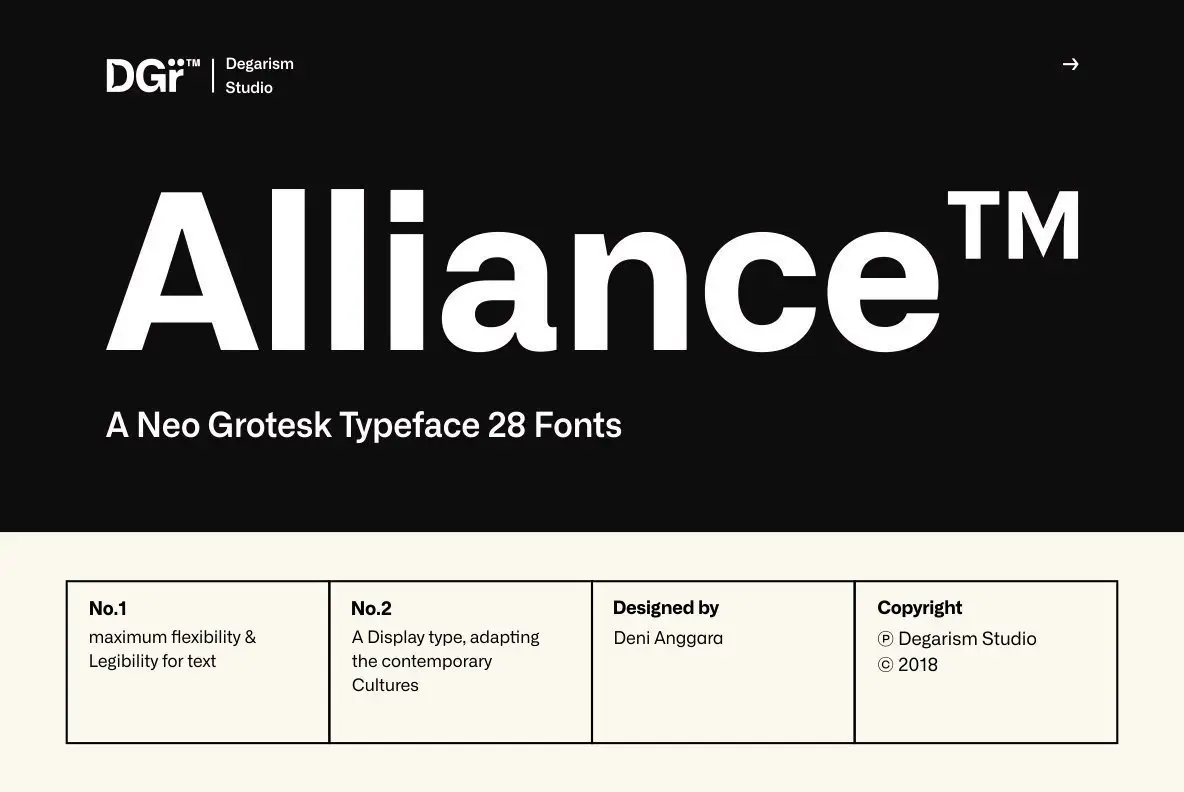 Download Alliance Font Free - Versatile & Modern Typeface