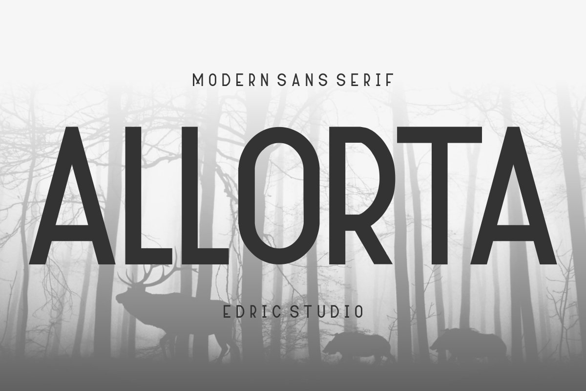 Download Allorta Font Free - Stylish and Modern Typeface