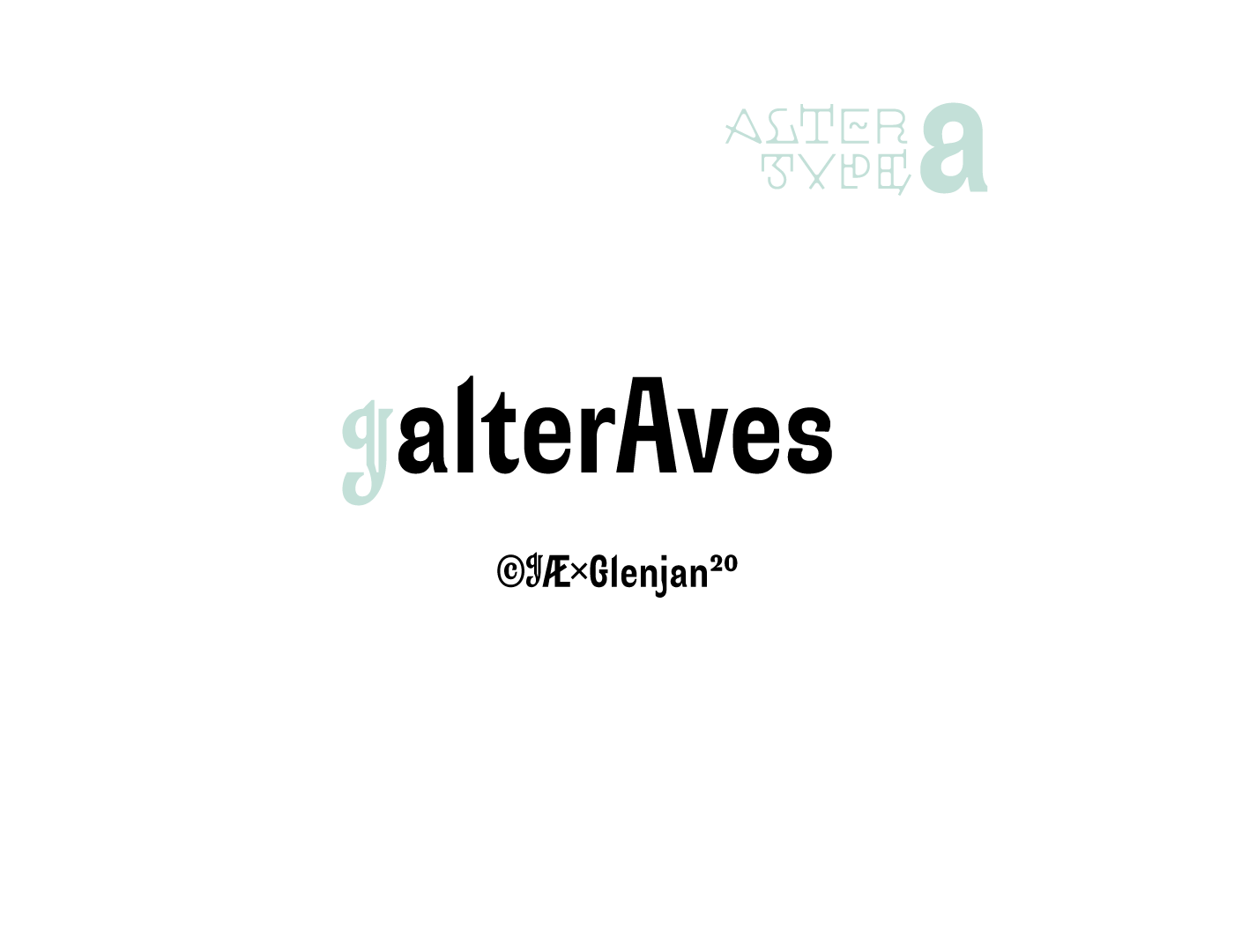 Download Alter Aves Font Free - Stylish & Versatile Design